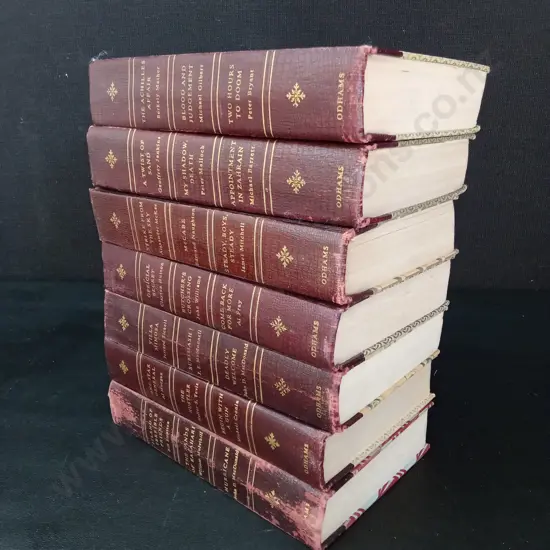 7 VINTAGE ODHAMS BOOKS