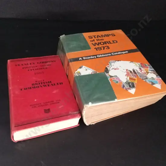 2 VINTAGE STAMP BOOKS