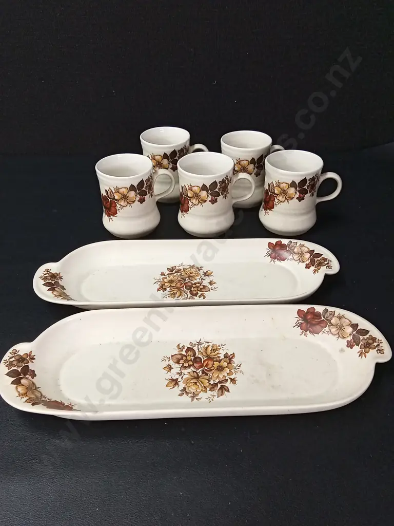 7 PIECES CINDY CERAMICS, MUG H9CM Image 1++