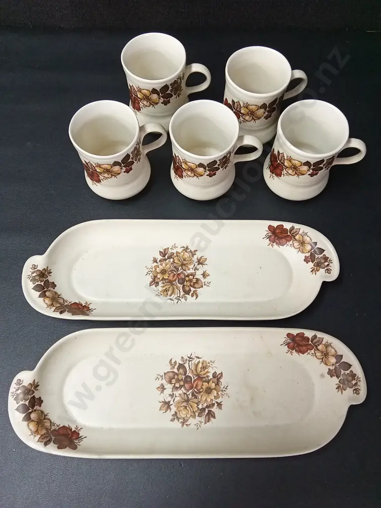 7 PIECES CINDY CERAMICS, MUG H9CM Image 1++
