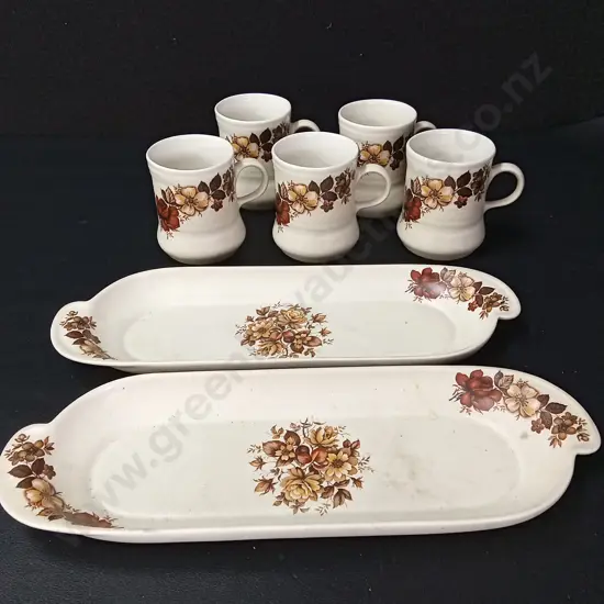 7 PIECES CINDY CERAMICS, MUG H9CM