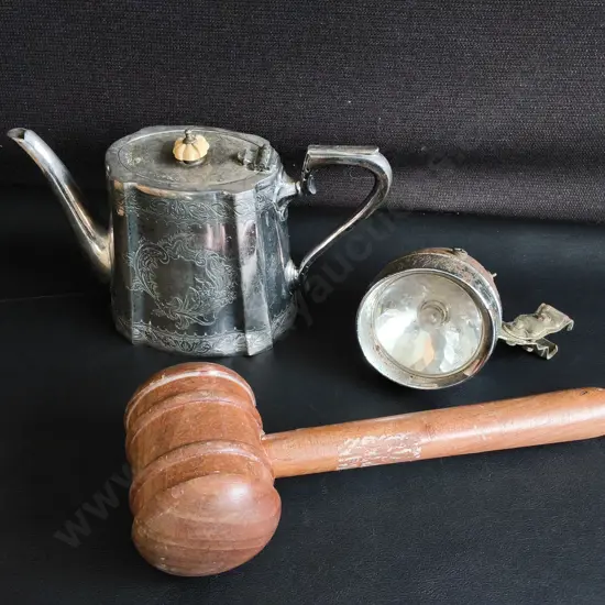 MIX OF VINTAGE ITEMS, 3 PIECES, LONGEST L 31 CM