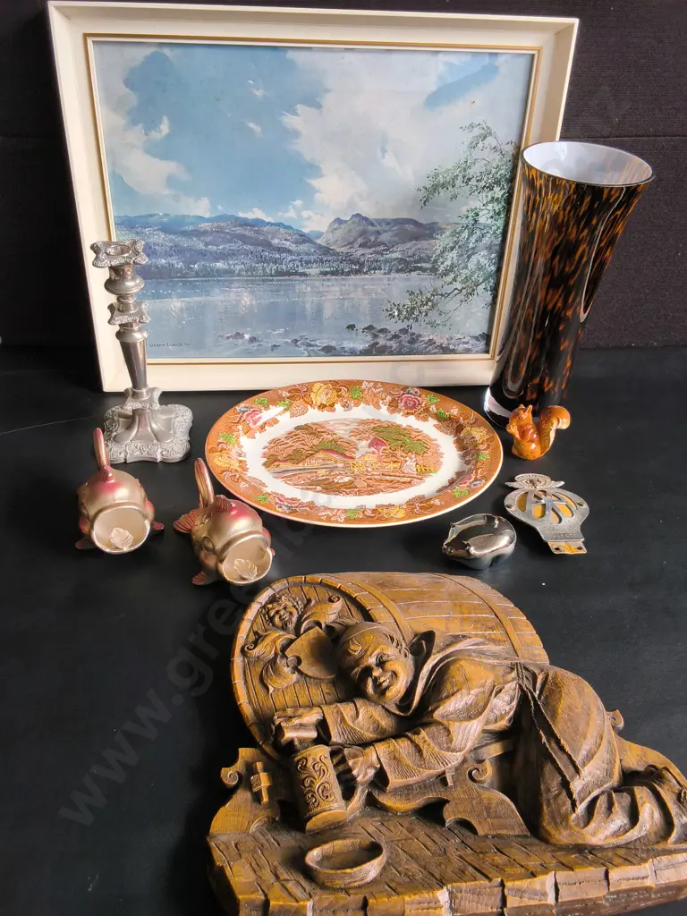 MIX OF VINTAVE HOME DECOR, TALLEST H 45 CM Image 1++