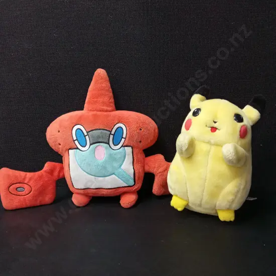 2 POKEMON TEDDYS H25CM