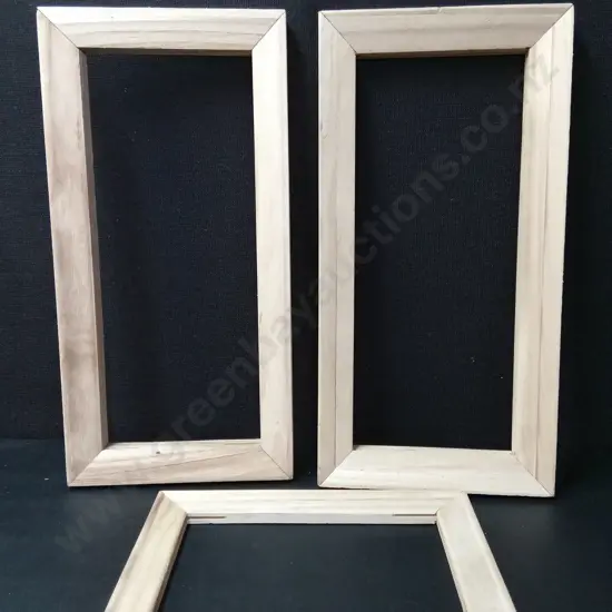 3 CANVAS FRAMES LARGEST 51CM - 25CM