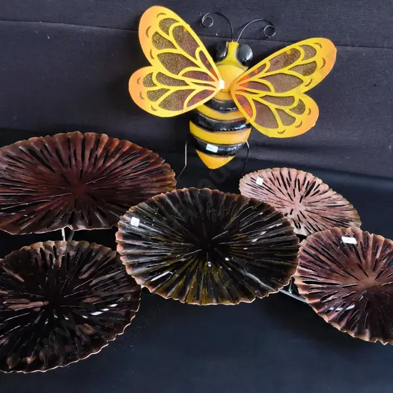 METAL DECOR, WALL ART, WIDEST W 89 CM