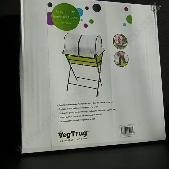 BRAND NEW VEGTRUG GREENHOUSE FRAME AND COVER