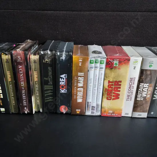 COLLECTION OF BRAND NEW DVDS