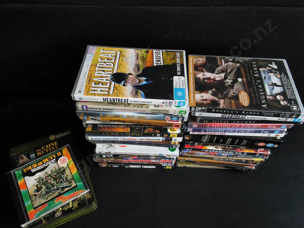 COLLECTION OF DVDS Image 1++