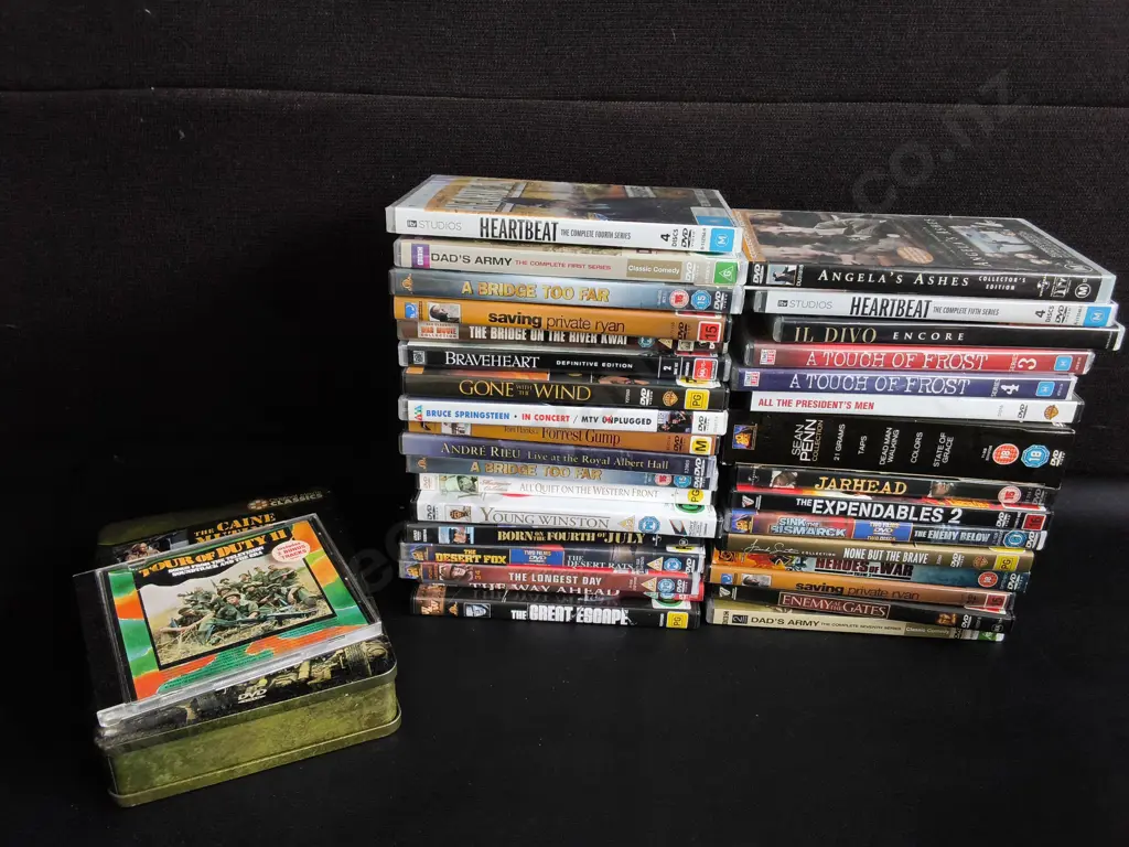 COLLECTION OF DVDS Image 1++