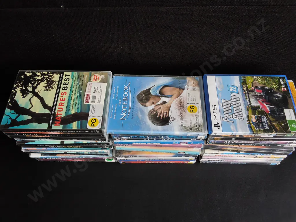 COLLECTION OF DVDS Image 1++