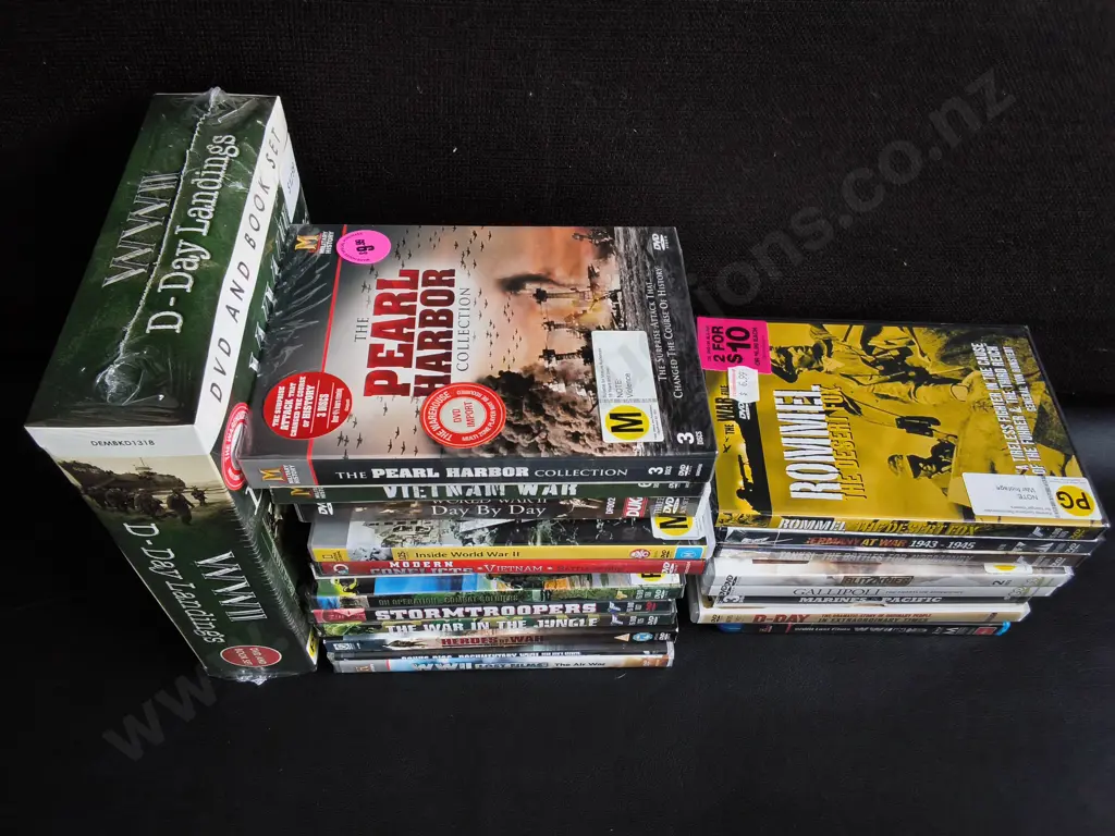COLLECTION OF DVDS Image 1++