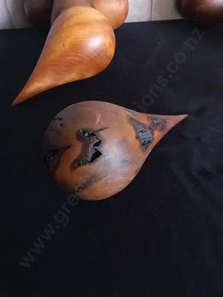 VINTAGE LONGLINE FISHING FLOATS, TRADITIONALLY HAND TURNED FROM WOOD Image 1++