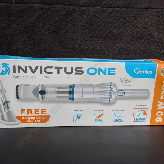 INVICTUS ONE CORDLESS VACUUM CLEANER, BOXED