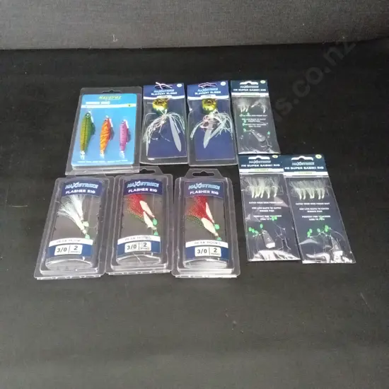 COLLECTION OF FISHING JIGS AND RIGS