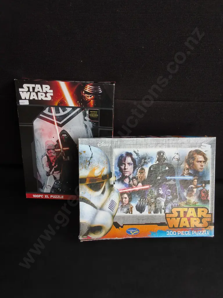 PAIR OF STAR WARS PUZZLES Image 1++