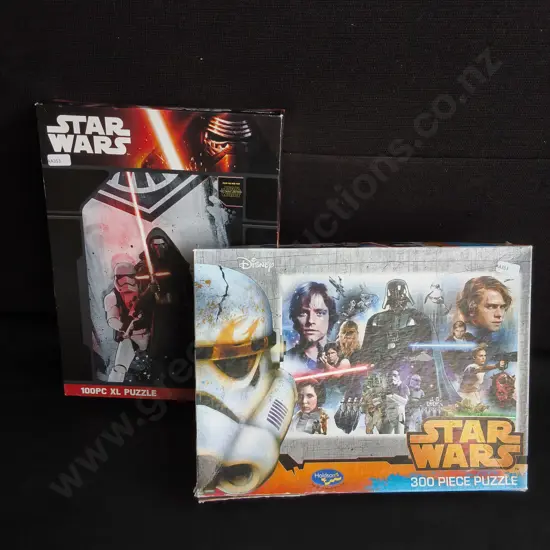PAIR OF STAR WARS PUZZLES