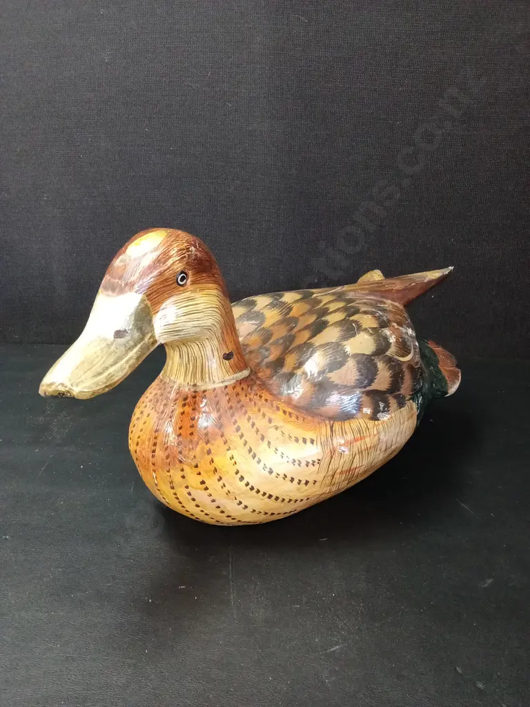 WOODEN DUCKS FIGURE L42CM H20CM Image 1++