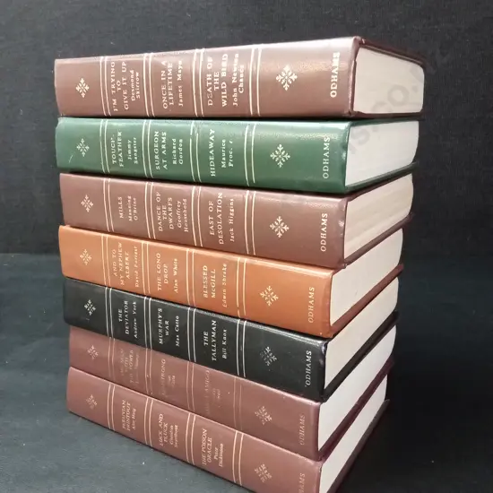 7 VINTAGE ODHAMS BOOKS
