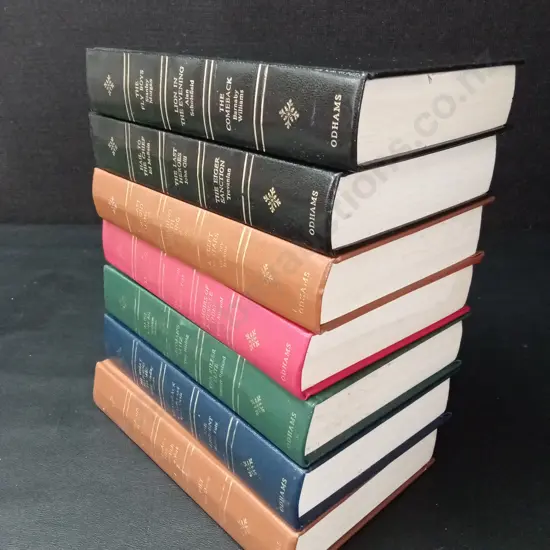 7 VINTAGE ODHAMS BOOKS