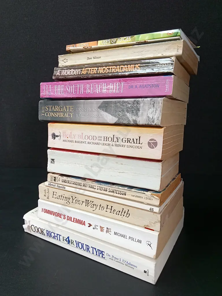 13 NUTRITION/ FOOD BOOKS Image 1++