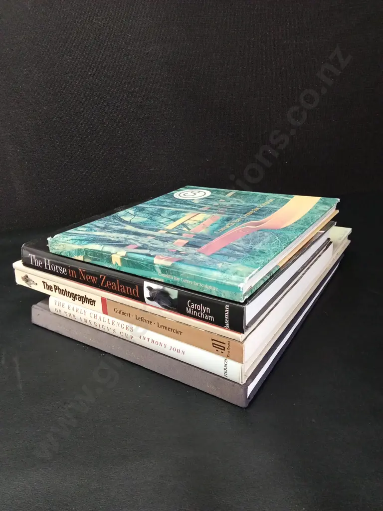 6 NEW ZEALAND ART BOOKS Image 1++