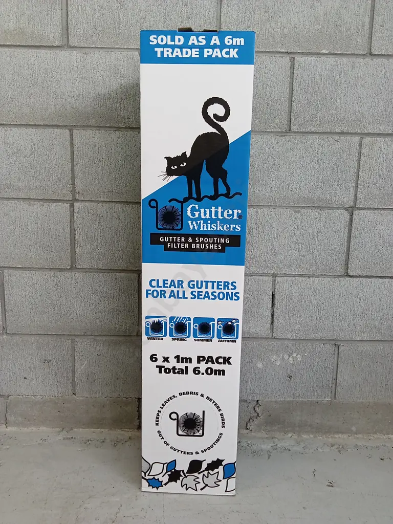 GUTTER WHISKERS FILTER BRUSHES (6 PACK) Image 1++