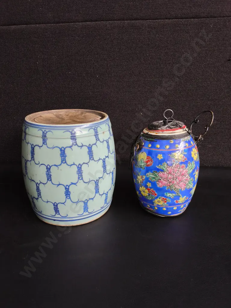 2 DECORATIVE ITEMS TALLEST H16CM Image 1++