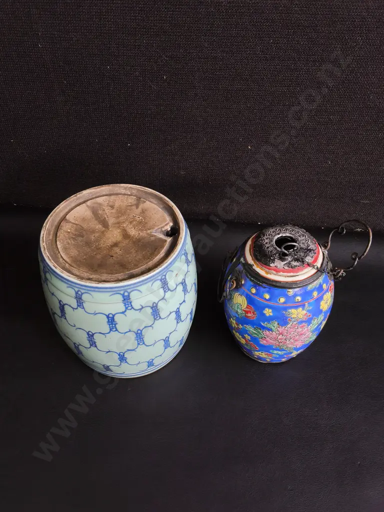 2 DECORATIVE ITEMS TALLEST H16CM Image 1++