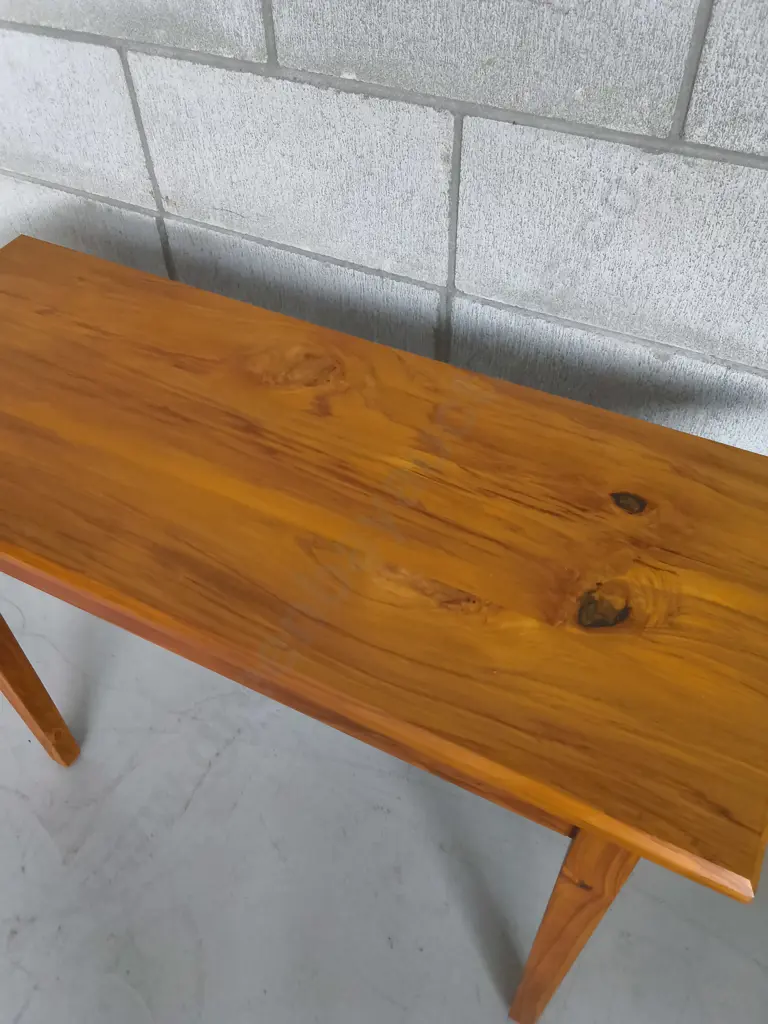 WOODEN CONSOLE TABLE, H 74 CM X W 92 CM Image 1++