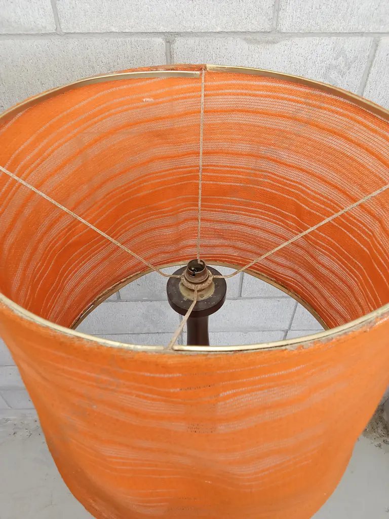 UNTESTED VINTAGE FLOOR LAMP, H 175CM Image 1++