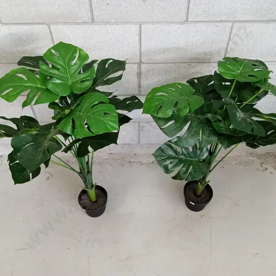 FAKE MONSTERA POT PLANTS, 95CM TALL