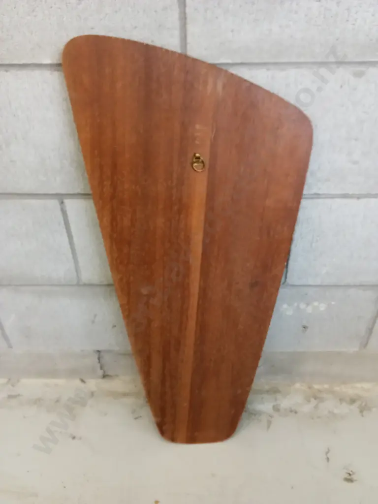 VINTAGE MID-CENTURY MODERN ASYMMETRICAL WALL MIRROR, 73CM TALL Image 1++
