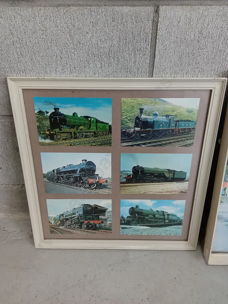 FRAMED NZ TRAIN KINGSTON FLYERS, 60CM X 43CM Image 1++
