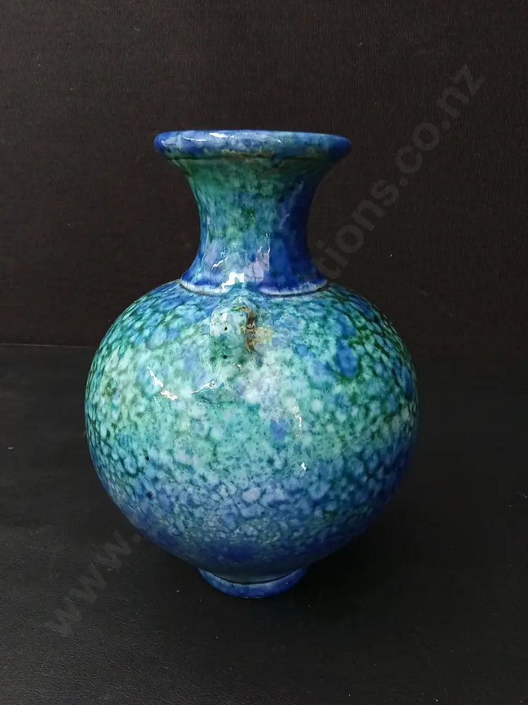 BULBOUS CERAMIC VASE H21CM Image 1++