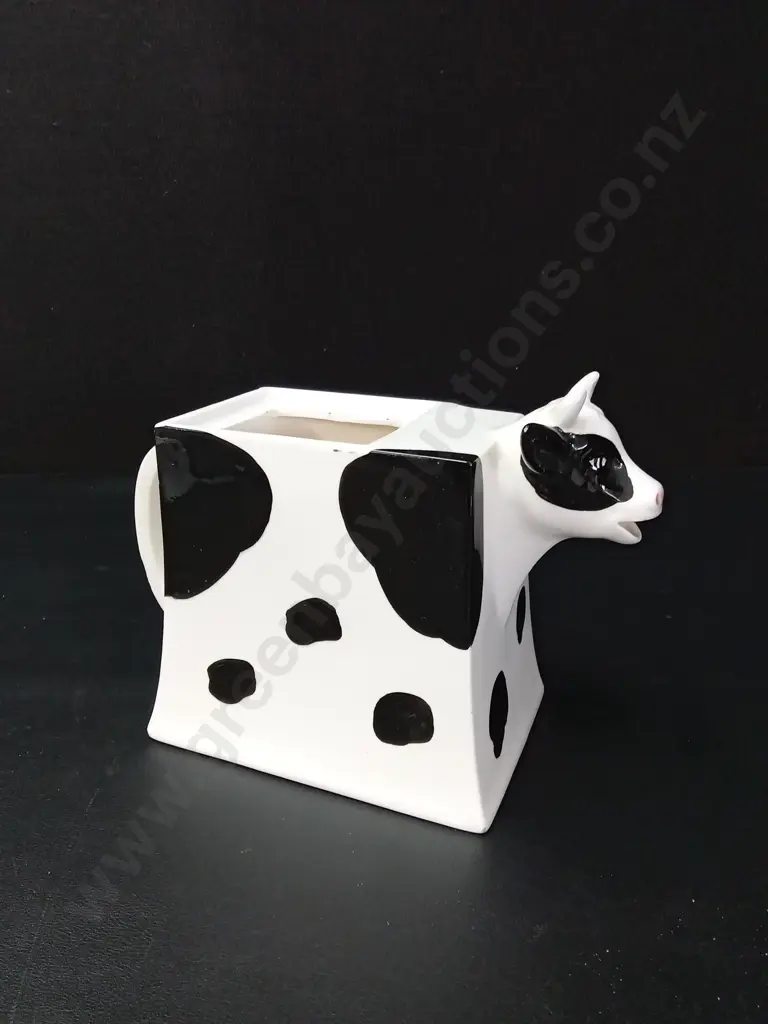VINTAGE COW NOW TEAPOT H15CM Image 1++