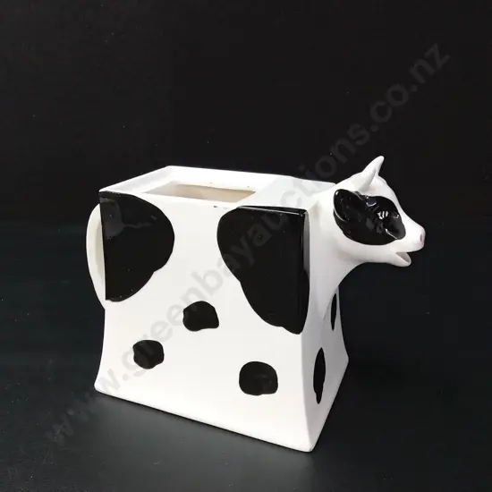 VINTAGE COW NOW TEAPOT H15CM