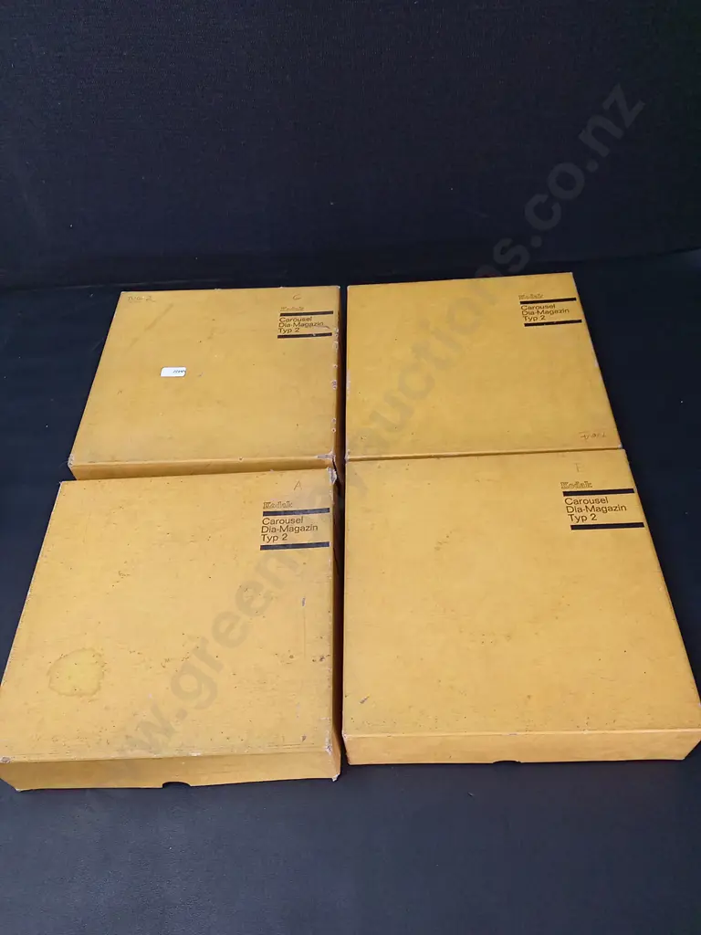 4 VINTAGE KODAK CAROUSEL DIA-MAGAZIN TYP 2 Image 1++