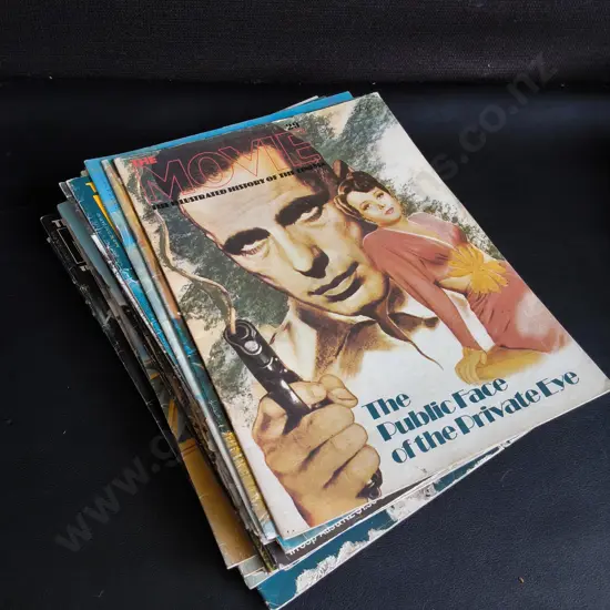 COLLECTION OF VINTAGE THE MOVIE: THE ILLUSTRATED HISTORY OF THE CINEMA MAGAZINES