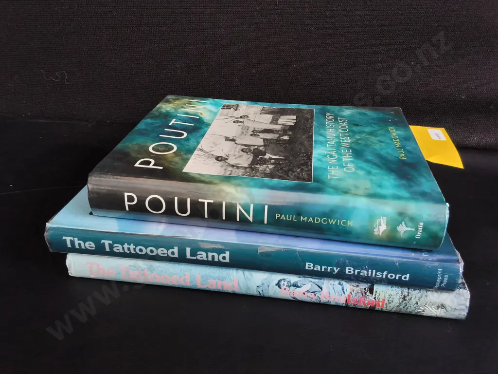 3 BOOKS ON MĀORI HISTORY Image 1++