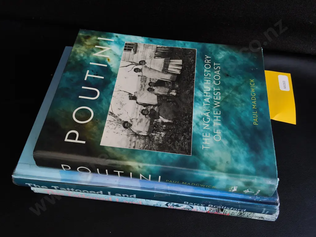 3 BOOKS ON MĀORI HISTORY Image 1++