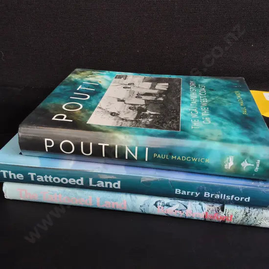 3 BOOKS ON MĀORI HISTORY