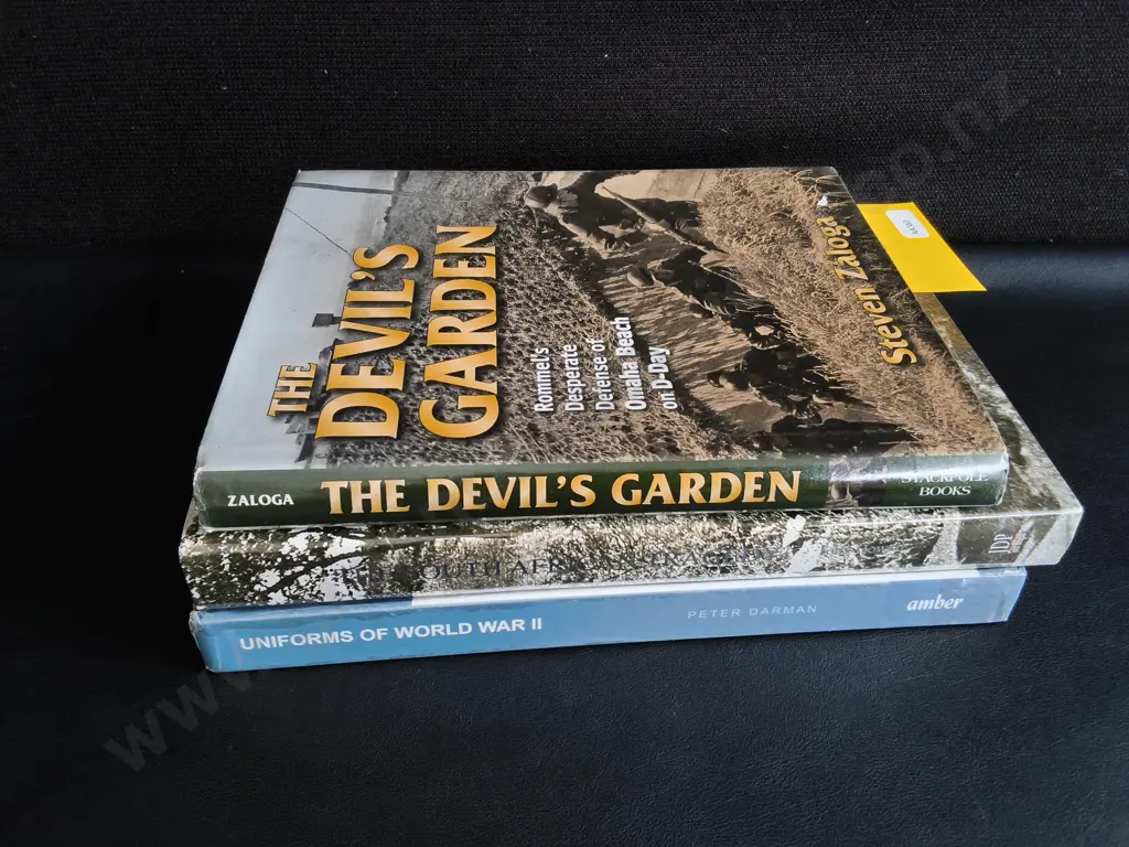 3 BOOKS ON WWII AND MILITARY HISTORY Image 1++