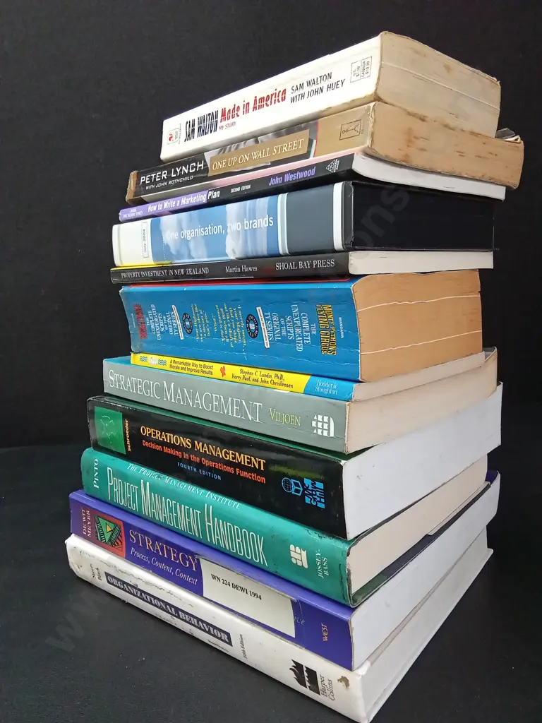12 BOOKS ON STRATEGY/ MANAGEMENT Image 1++
