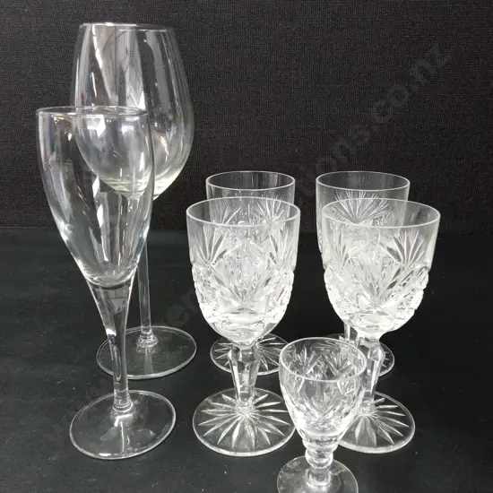 7 GLASSES TALLEST H23.5CM