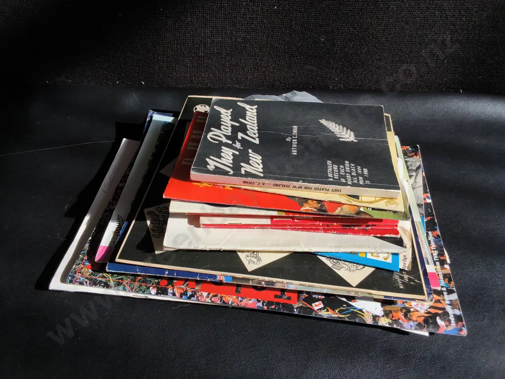 STACK OF SPORTS EPHEMERA Image 1++