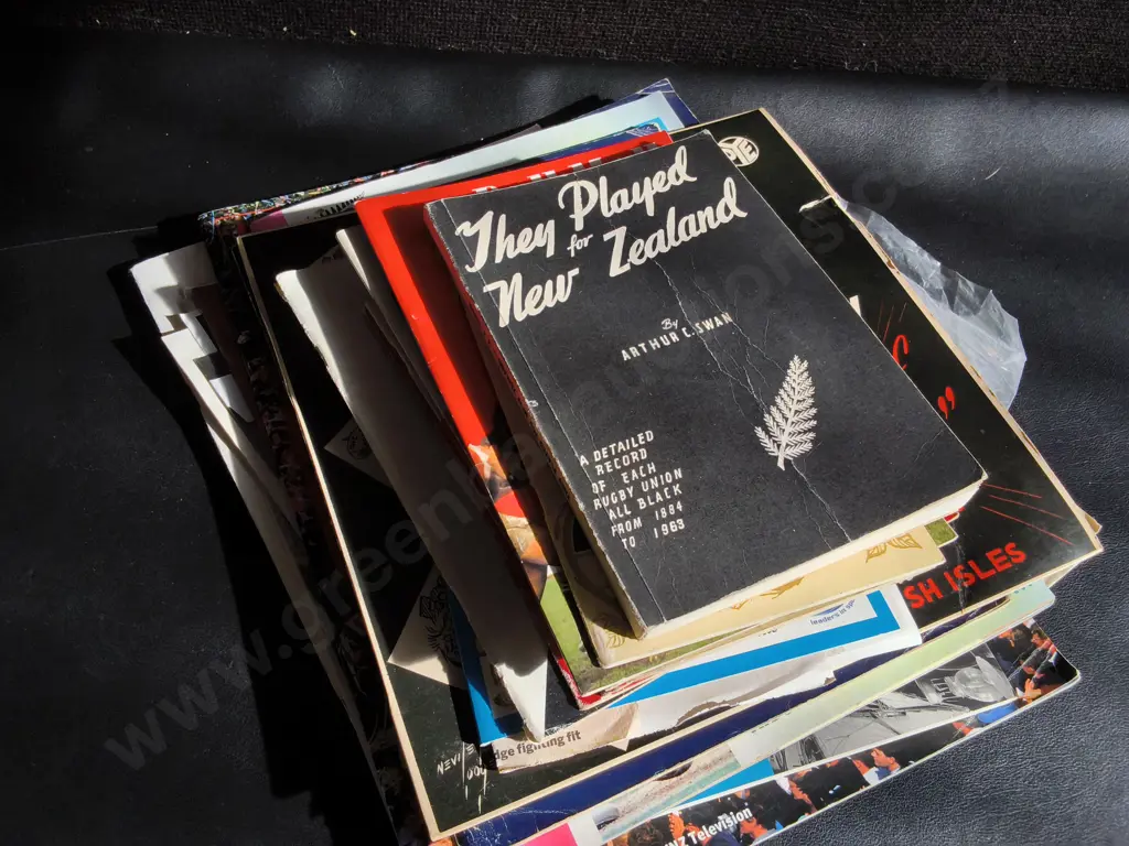 STACK OF SPORTS EPHEMERA Image 1++