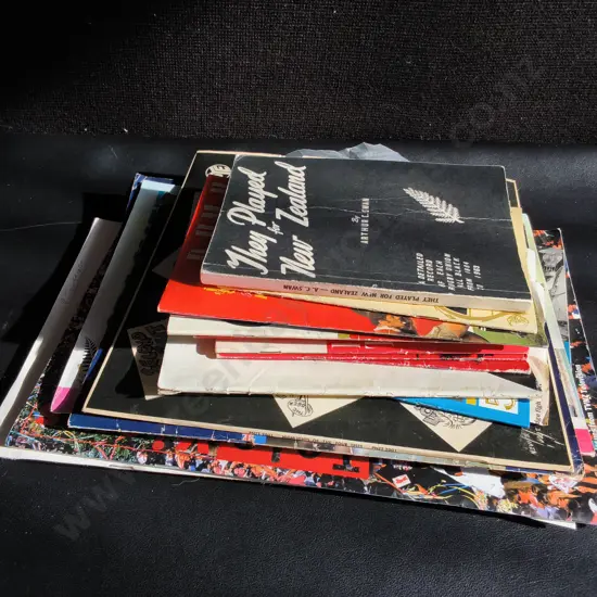 STACK OF SPORTS EPHEMERA