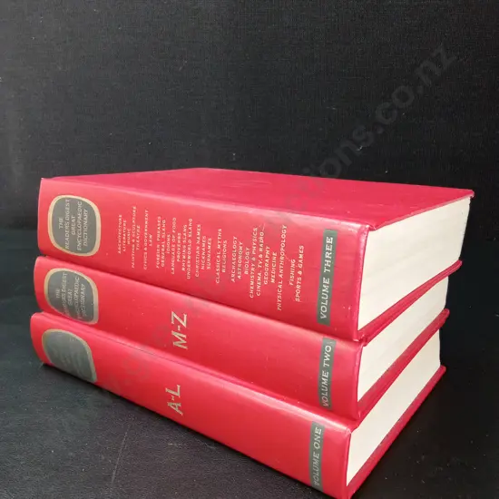 3 VOLUMES OF THE READERS DIGEST GREAT ENCYCLOPEDIC DICTIONARY