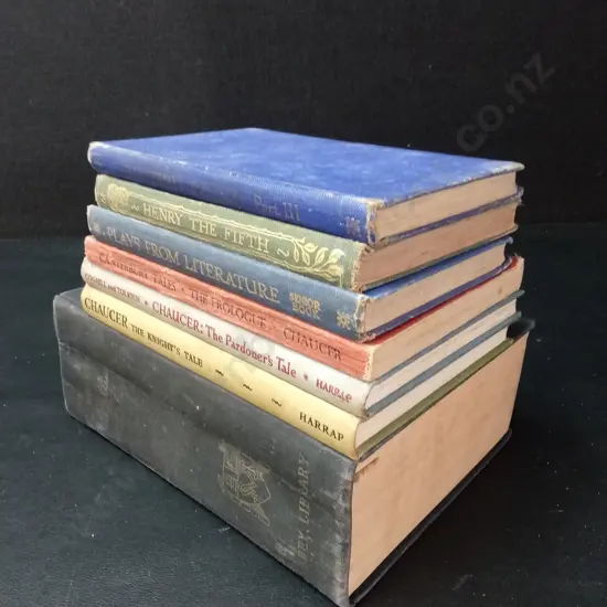 7 VINTAGE BOOKS